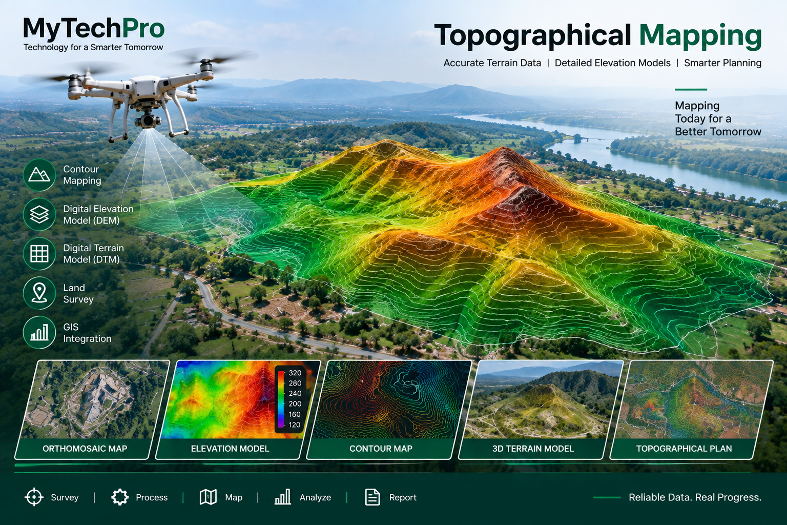 Topographical Mapping and Elevation Survey